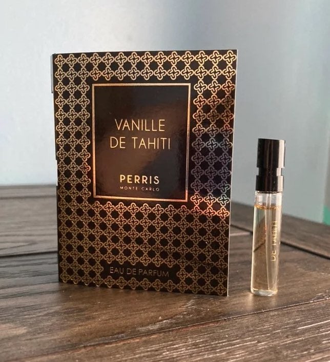 Perris Monte Carlo Vanille de Tahiti 2ml/0.06fl.oz. Official perfume sample perfume tester