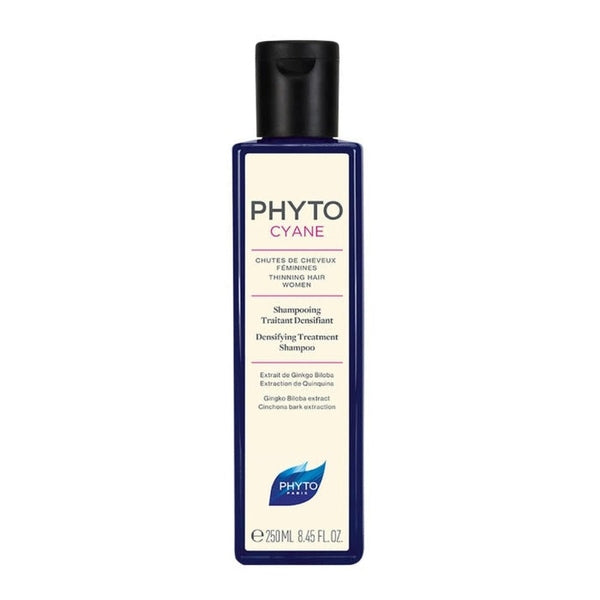 Phyto Phytocyane Densifying Treatment Shampoo 250ml - For Thinning Hair Women