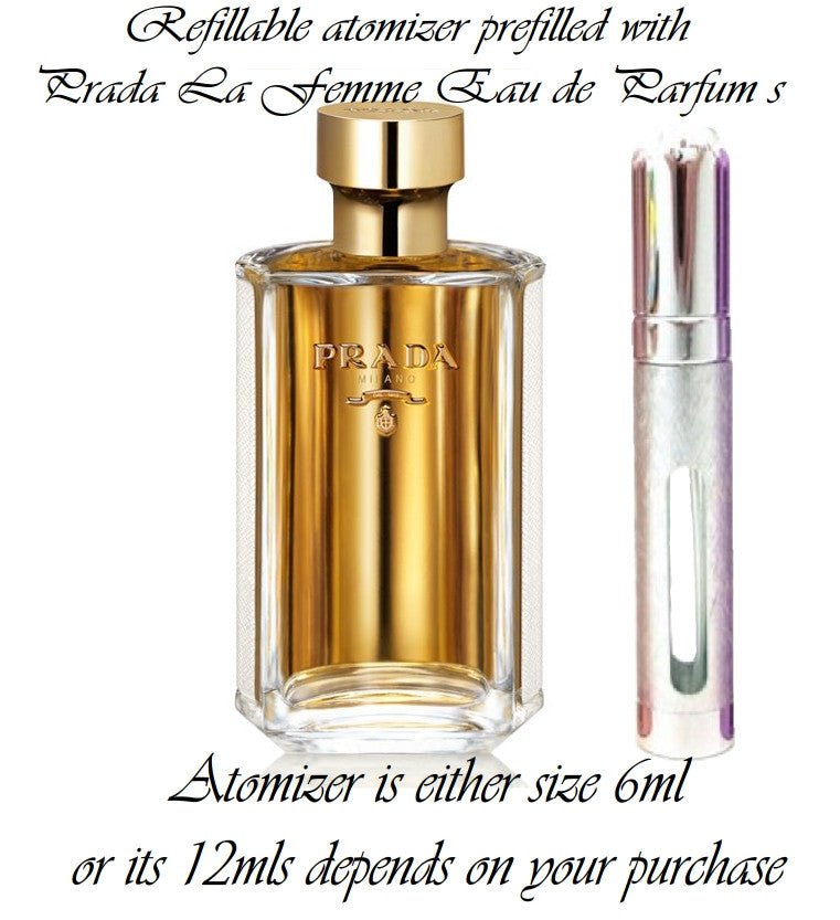 Prada La Femme sample perfume spray