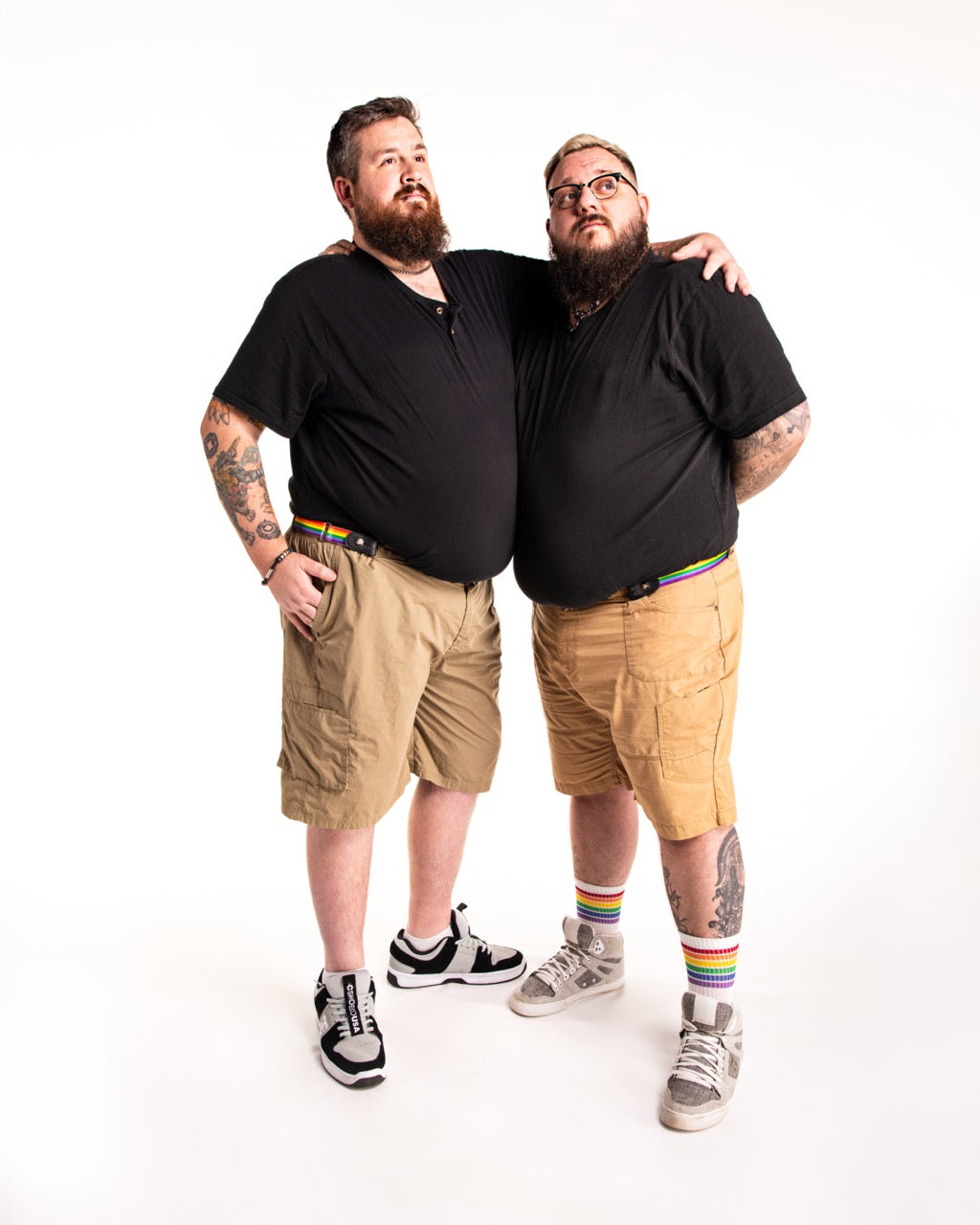 Pride Flag Buckle-Free Belt