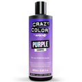 Crazy Color Purple Shampoo Neutralises Yellow Tones for Blonde, Platinum, Silver & Grey Hair 250 ml / 8.45 oz