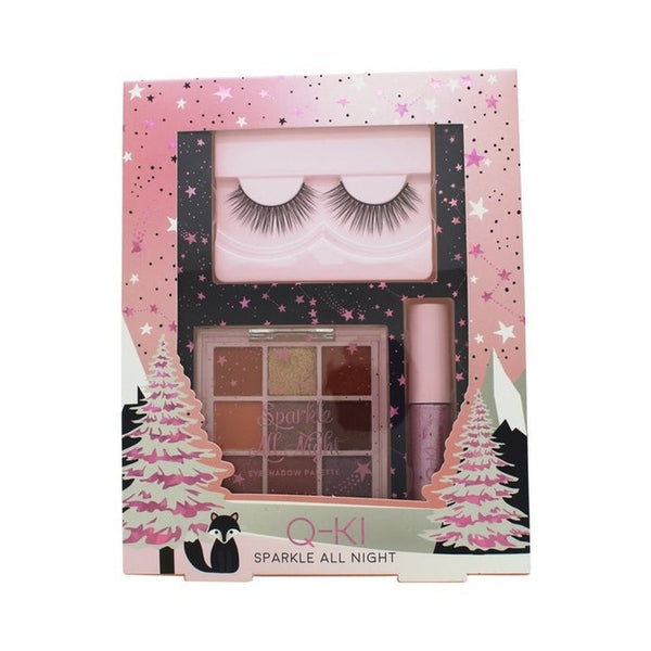 Q-KI Sparkle All Night Gift Set - 4 Pieces