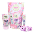 Q-Ki Glam Collection Gift Set Hair Scrunchie + Lip Gloss + Hand Cream