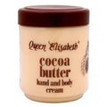 Queen Elisabeth Cocoa Butter Hand & Body Cream Deeply Moisturising for Dry Skin 500ml/16.91 oz