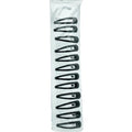 12 Snap Pins Black for Secure Hair Styling & Hold for All Hair Types & Professional Use (Pack of 12)