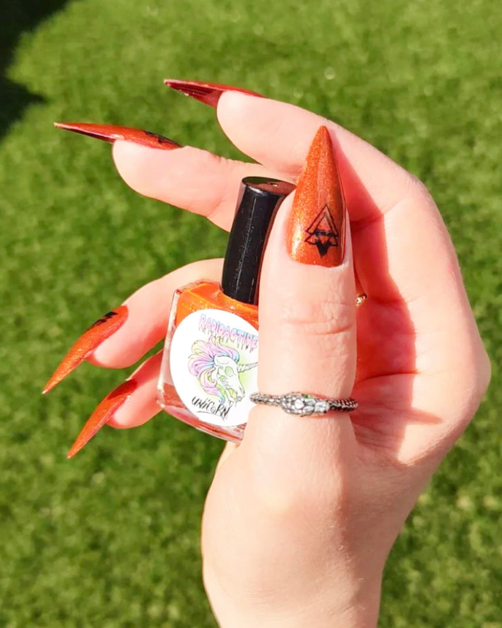 Radioactive Unicorn Hallow-Queen Nail Polish