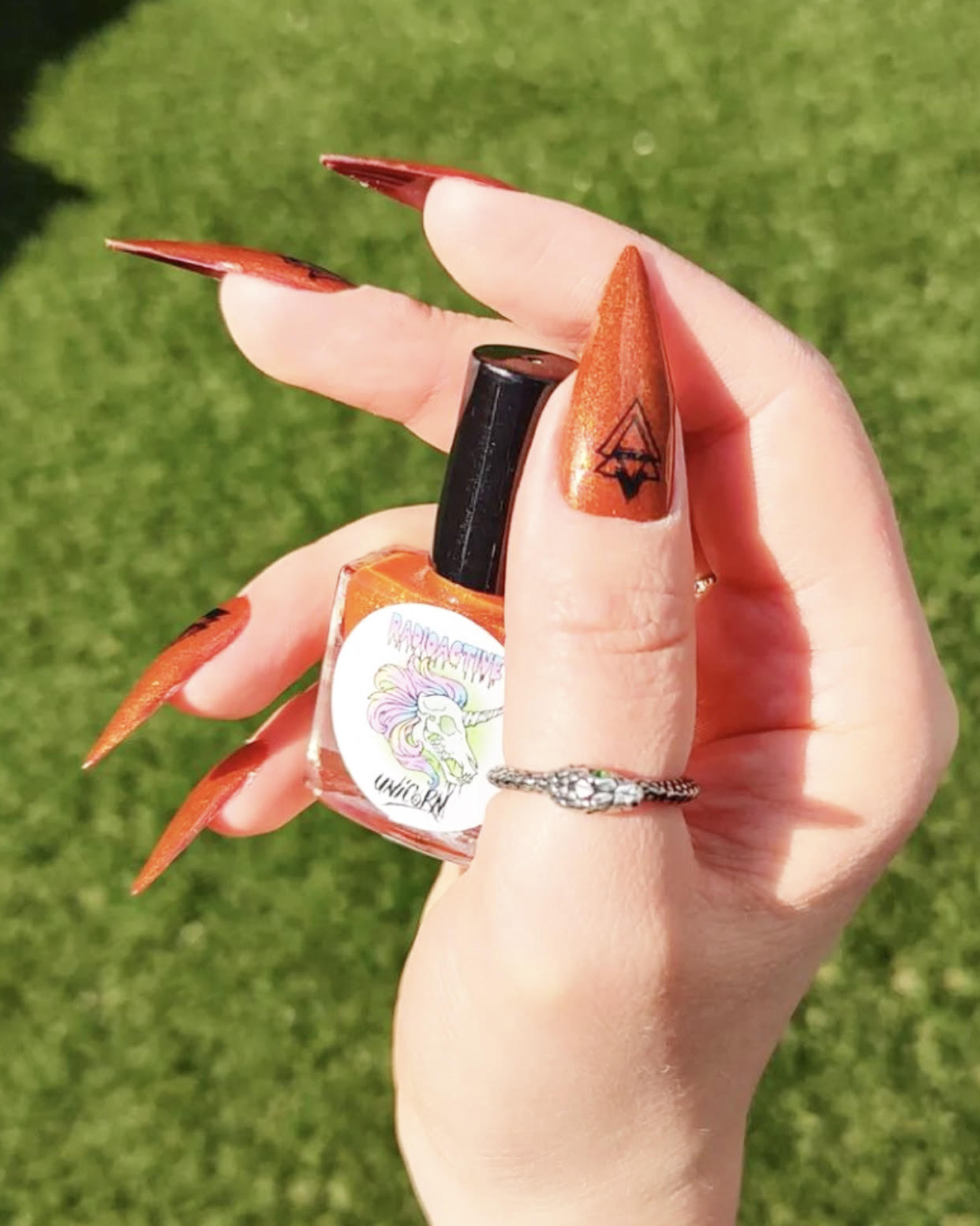 Radioactive Unicorn Hallow-Queen Nail Polish