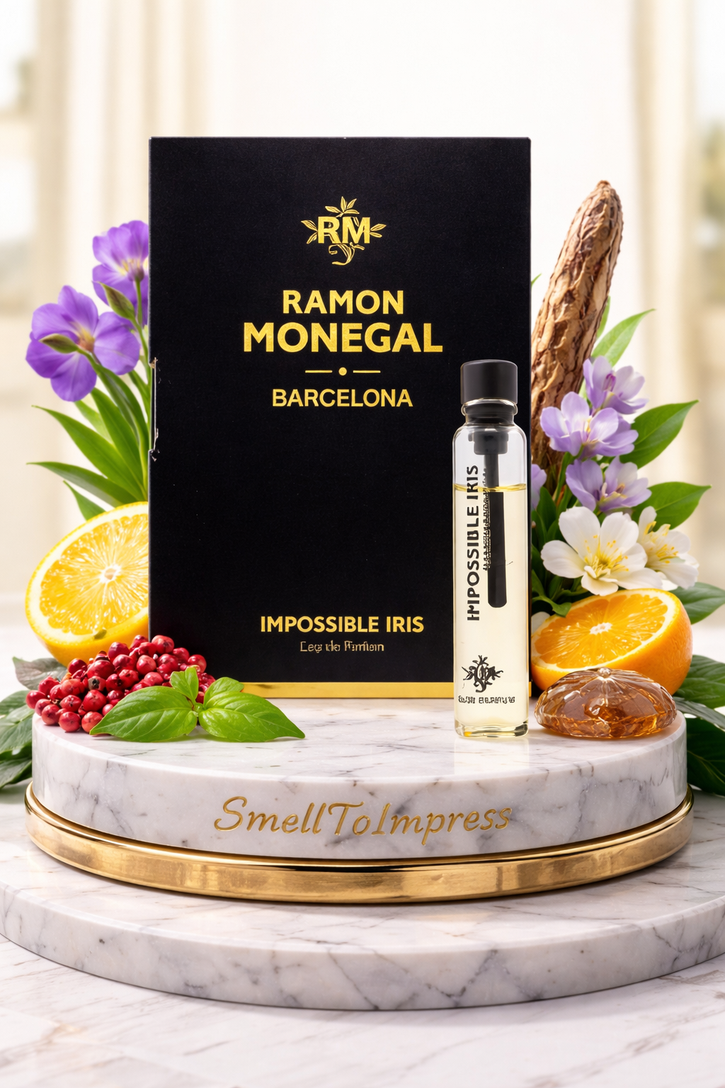 Ramon Monegal Impossible Iris 2ml 0.06 fl. oz. official perfume sample tester