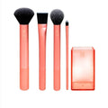 Real Techniques Flawless Base Gift Set 5 Pieces (1 x Contour Brush + 1 x Detailer Brush + 1 x Buffing Brush + 1 x Square Foundation Brush + 1 x Brush Cup Holder)