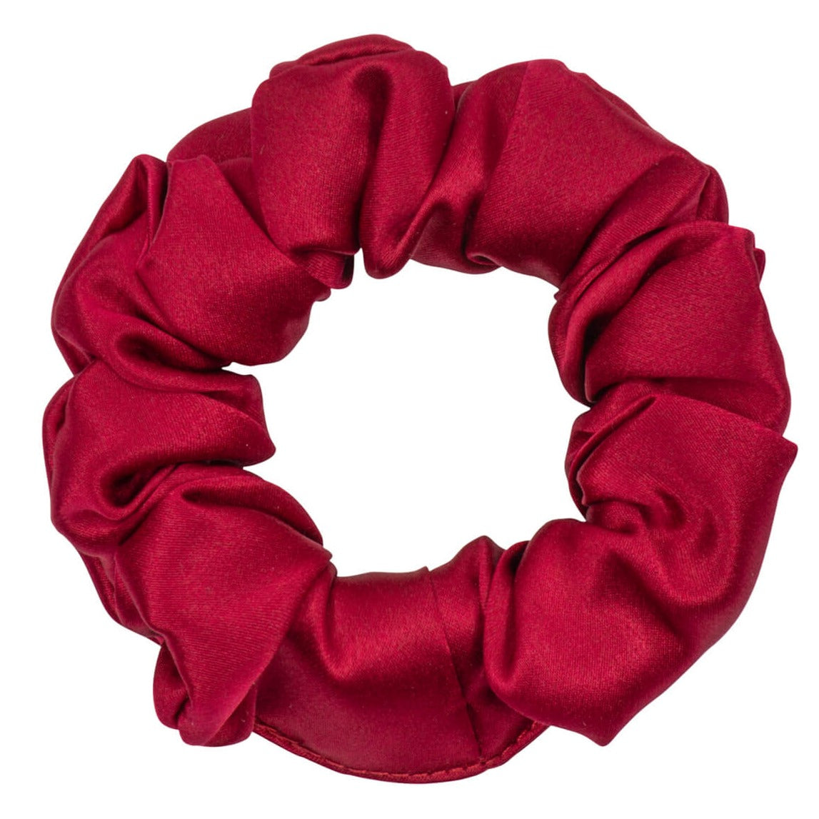 Red Silk Scrunchie - Regular