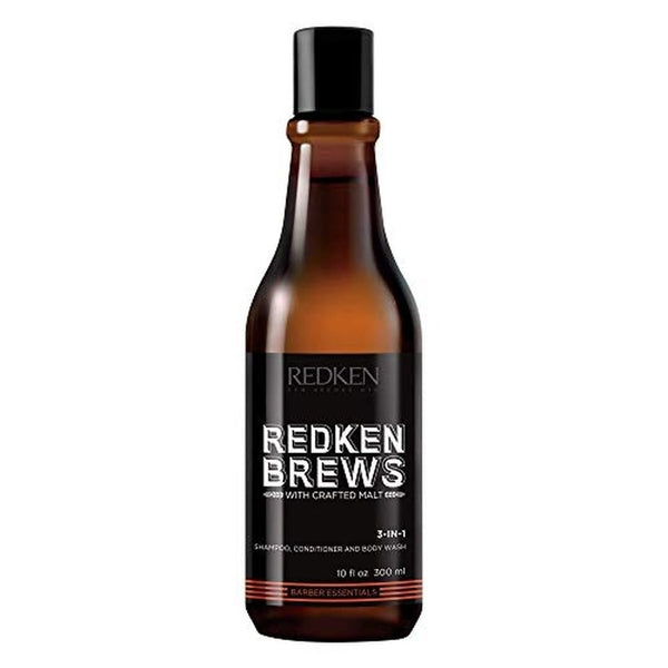Redken Brews Mens 3-In-1 Shampoo 300ml
