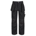 Regatta TRJ335 Hardwear Holster Pocket Kneepad Work Trousers Black 38" Waist 31" Leg