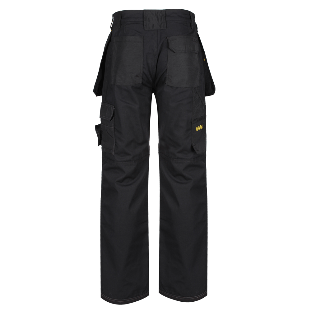 Regatta TRJ335 Hardwear Holster Pocket Kneepad Work Trousers Black 30" Waist / 33" Leg