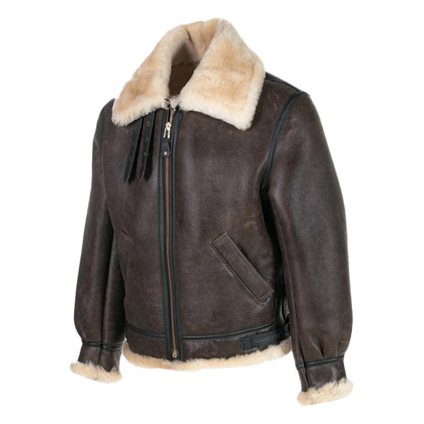 Leon Kennedy Inspired Brown Aviator Jacket