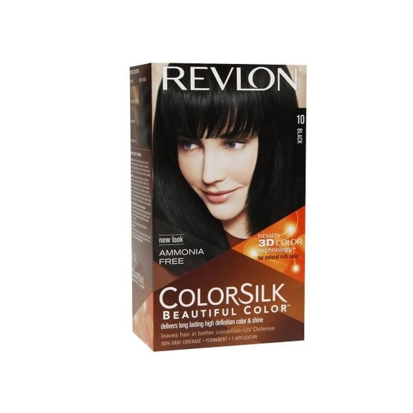 Revlon Colorsilk Hair Colour - 10 Black
