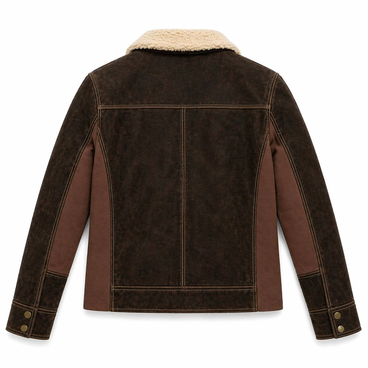 Rick Grimes Brown Suede Jacket