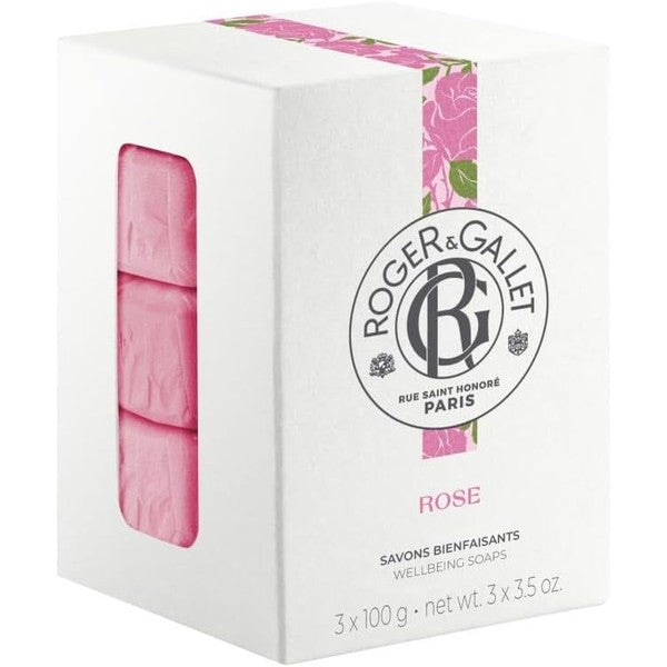 Roger & Gallet Rose Bar of Soap 3 x 100g