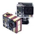 Case Sticker for GoPro HERO3+ /3, US Flag, AU Flag, Brazil Flag