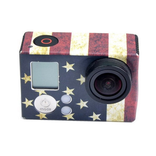 Case Sticker for GoPro HERO3+ /3, US Flag, AU Flag, Brazil Flag