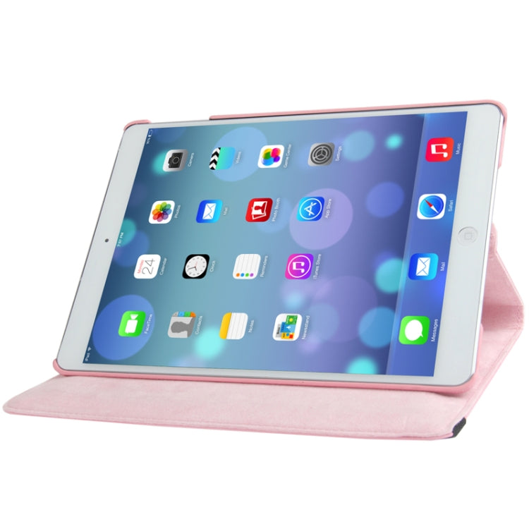Litchi Texture 360 Degrees Rotation Leather Tablet Case with Holder for iPad Air / Air 2 / iPad 9.7 2017 / iPad 9.7 2018