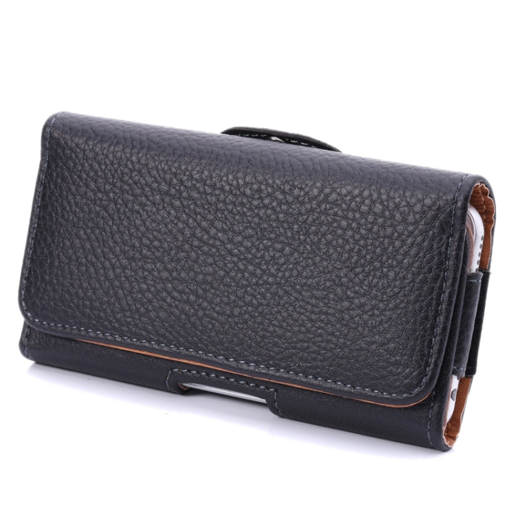 Litchi Texture Universal Horizontal Style Waist Bag for iPhone 6 / Galaxy S4 / i9500