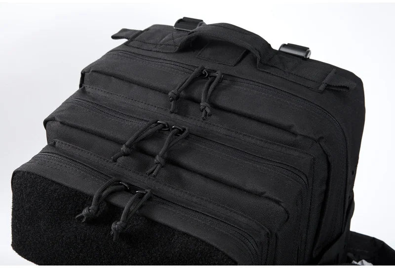 QT&QY 50L Tactical Backpack survival Bag Hunting MOLLE Backpack GYM For Men EDC Outdoor Hiking Rucksack Witch Bottle Holder