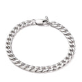 Mens Curb Chain Bracelet