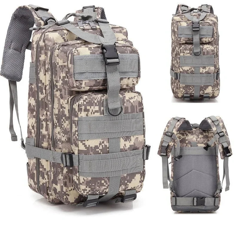 QT&QY 30/50L Tactical Backpacks Man Traveling Bags Survival Outdoor 3P Assault Pack EDC Molle Pack hiking Trekking Hunting Bag
