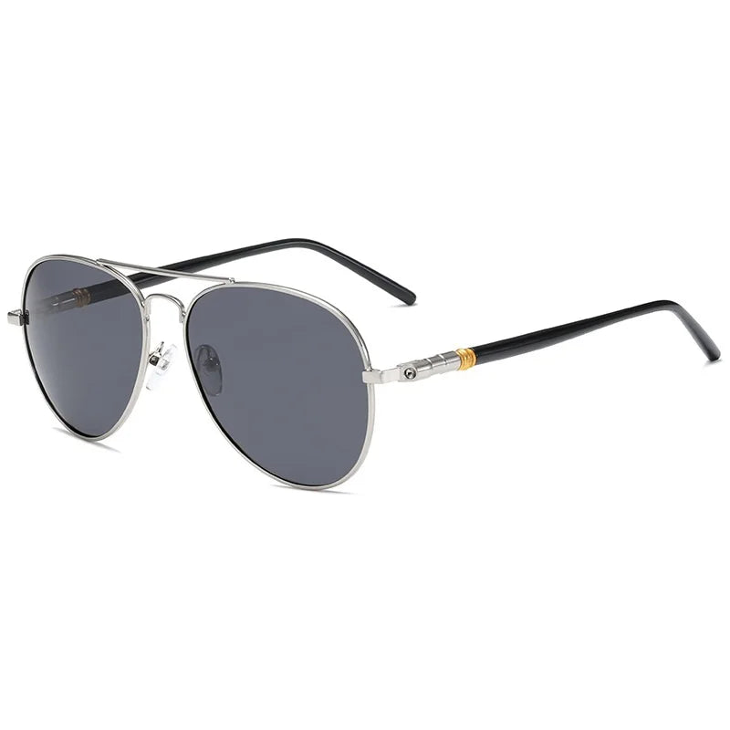 Men & Women Polarized Sunglasses Colored Reflective Glasses Driving Sunglasses Black Unisex Pilot Lenses Uv400