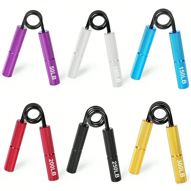 1PCS 50LB-350LB Metal Hand Gripper Strengthener Finger Exerciser Grip Strength Muscle Arms Trainer Recovery Wrist Gym Equipment