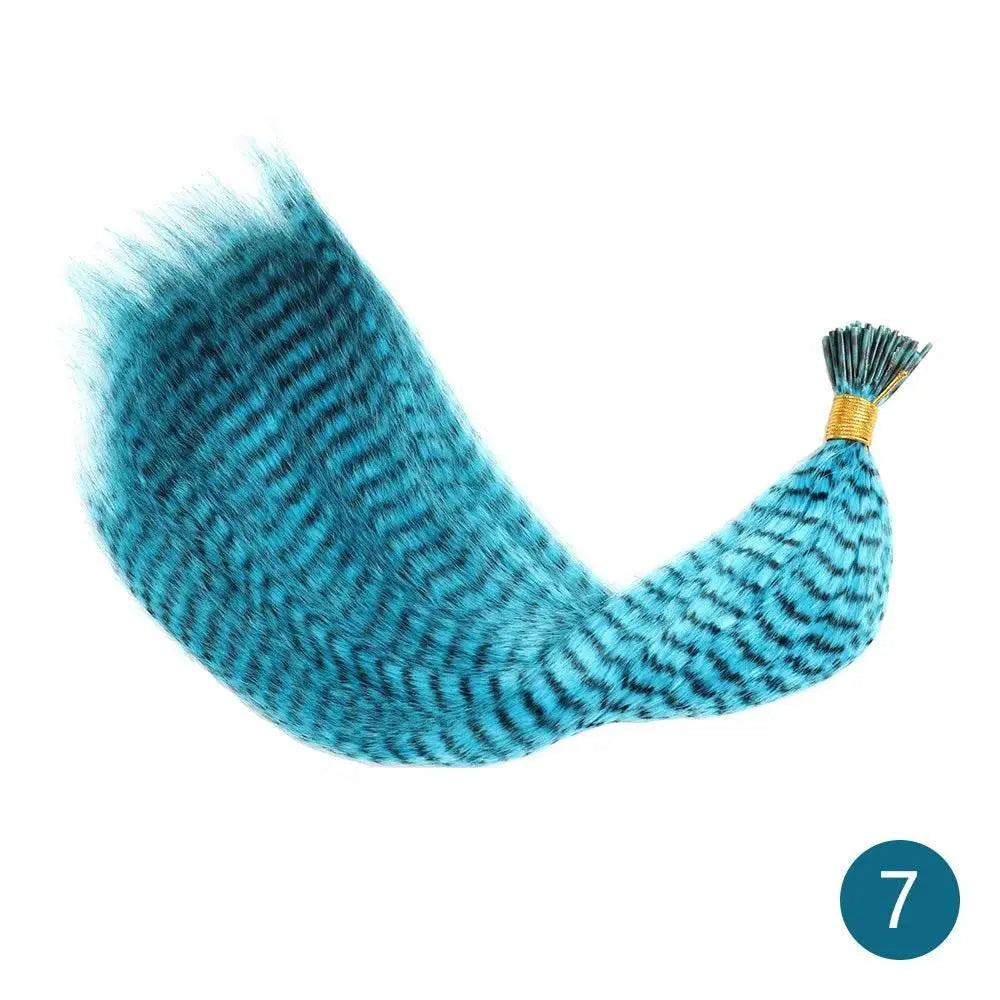 AZQUEEN Rainbow Feather Hair Extension