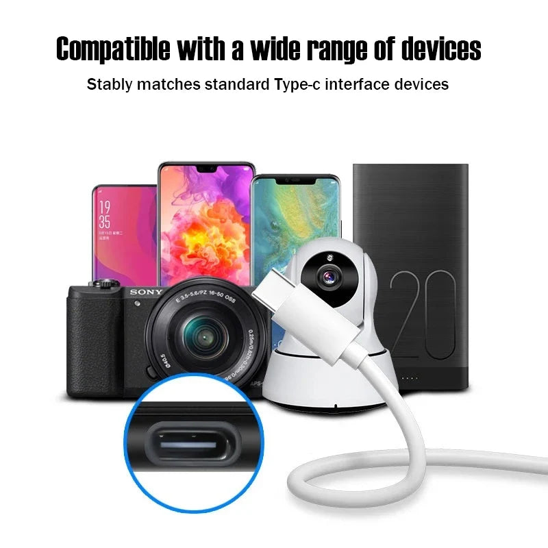 Ultra Long USB To Type C  Cable