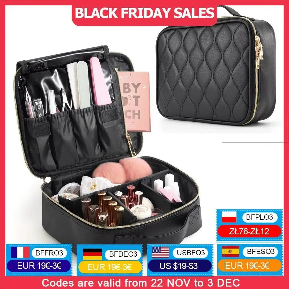 Cosmetic Brush Organizer Bag