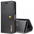 DG.MING for Galaxy S9 Crazy Horse Texture Horizontal Flip Detachable Magnetic Protective Case with Holder & Card Slots & Wallet, Galaxy S9