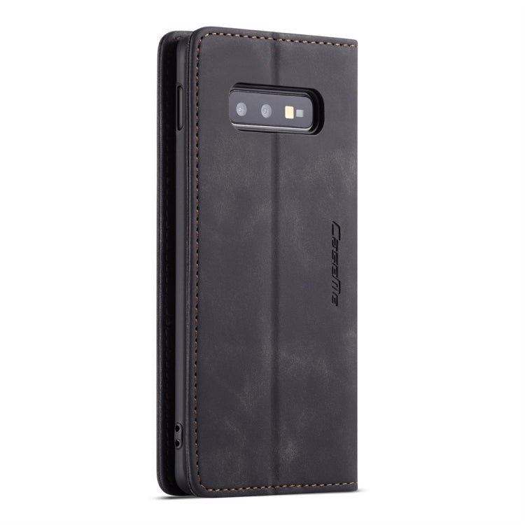 CaseMe-013 Multifunctional Retro Frosted Horizontal Flip Leather Case for Galaxy S10 E, with Card Slot & Holder & Wallet, For Galaxy S10 E