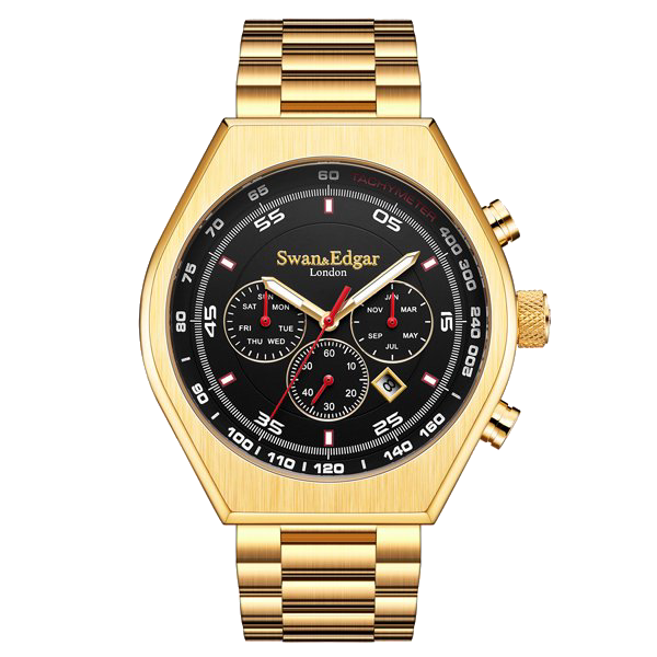 Limited Edition Swan & Edgar Hand Assembled Contemporary Classic Automatic Gold