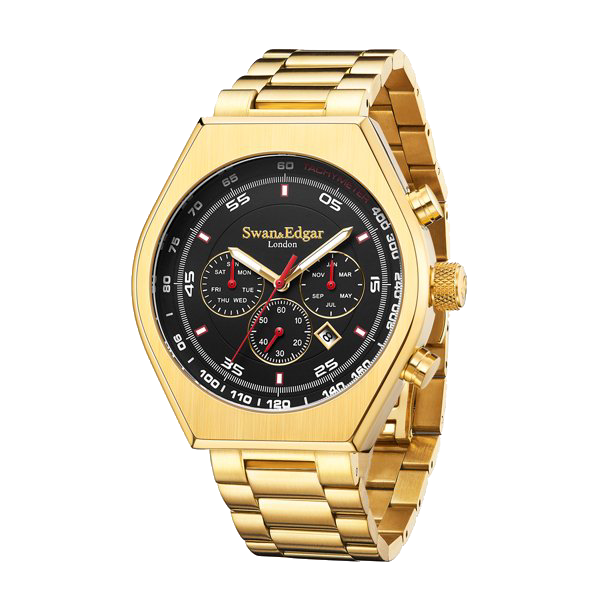 Limited Edition Swan & Edgar Hand Assembled Contemporary Classic Automatic Gold