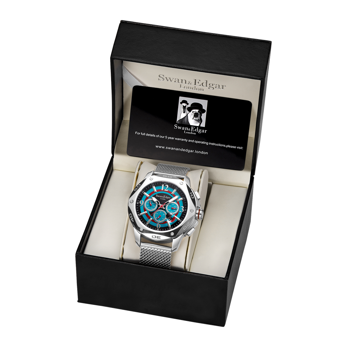 Limited Edition Swan & Edgar Hand Assembled Sports Target Automatic Steel
