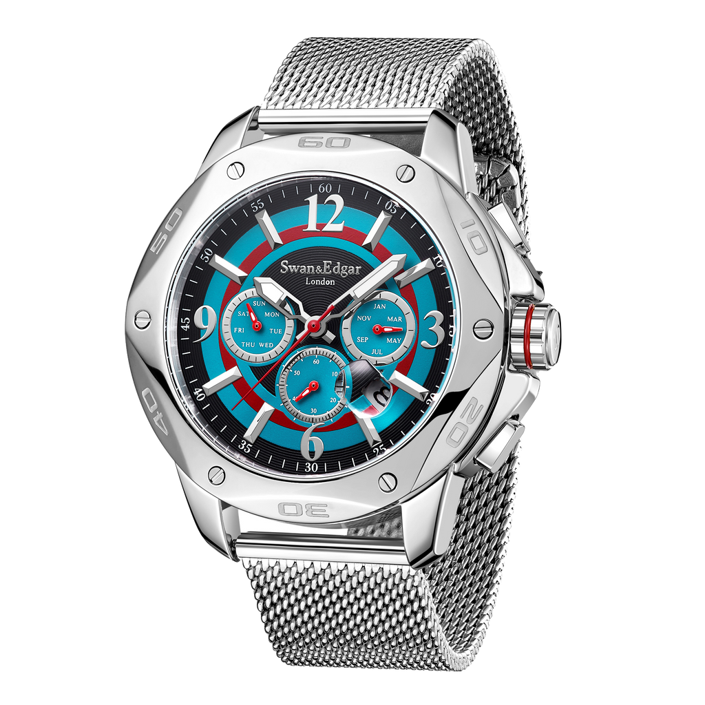 Limited Edition Swan & Edgar Hand Assembled Sports Target Automatic Steel