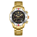 Limited Edition Swan & Edgar Hand Assembled Mechanical-Quartz Hybrid Gold