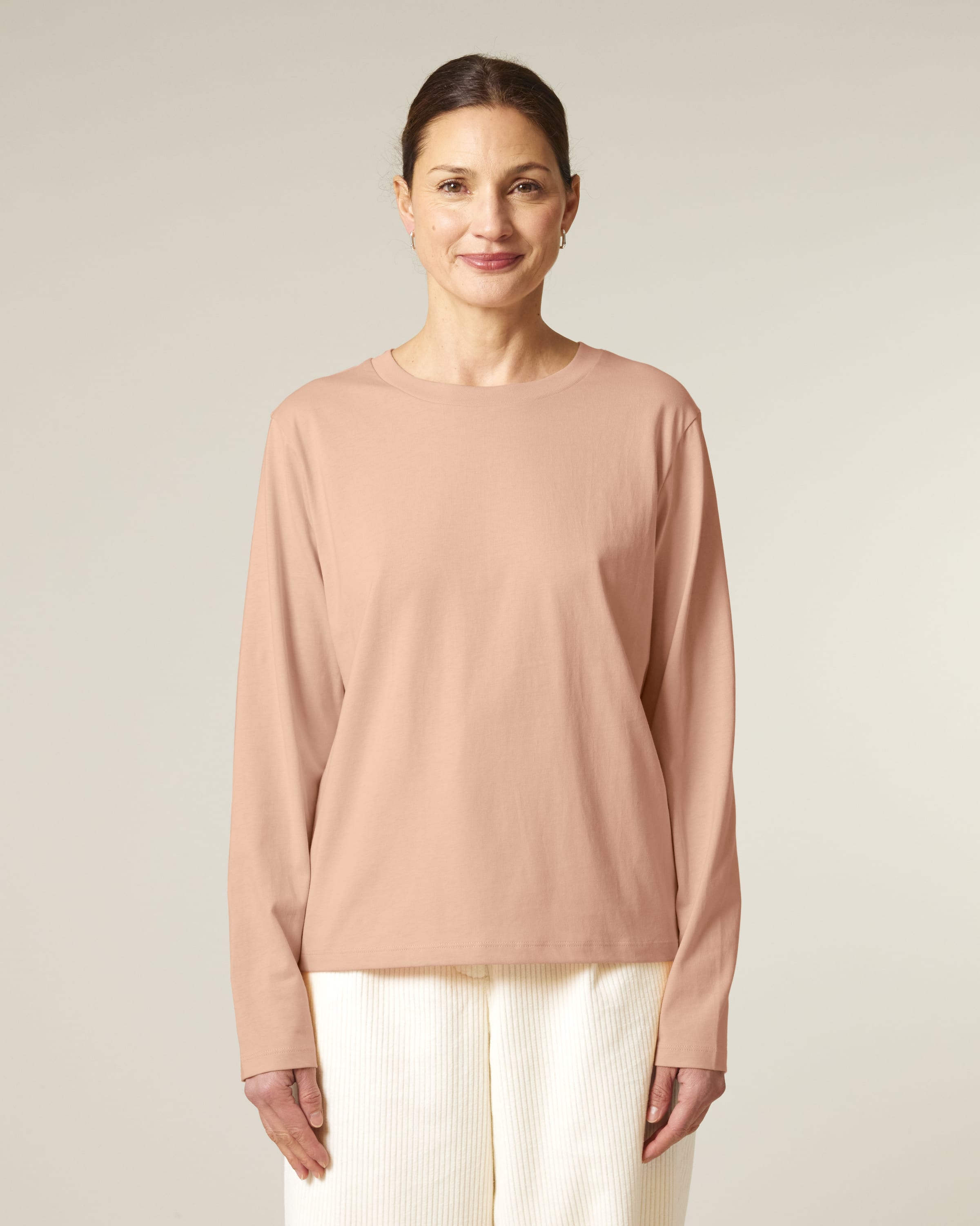 Organic Colours Long Sleeve T-shirt: Womens