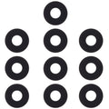 10 PCS Back Camera Lens Cover for Xiaomi Redmi 5 Plus, For Xiaomi Redmi 5 Plus
