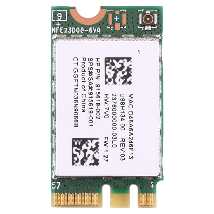 RTL8723DE WiFi Bluetooth 4.0 Network Card for HP Laptops – 300Mbps