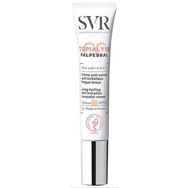 SVR Laboratoires Topialyse Palpébral CC Long Lasting Anti-Irritation Concealer Cream SPF20 7ml - Medium
