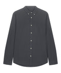 Organic Cotton Oxford Long Sleeve Shirt: Mens