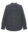 Organic Cotton Oxford Long Sleeve Shirt: Womens