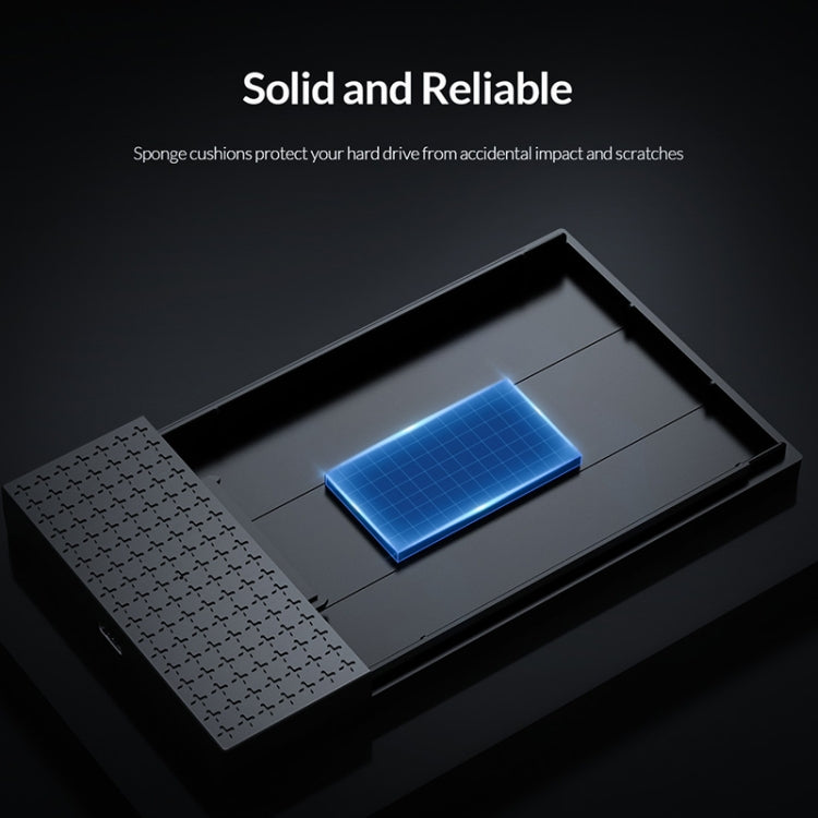 ORICO 2526C3 2.5 inch USB-C / Type-C Portable Hard Drive Enclosure