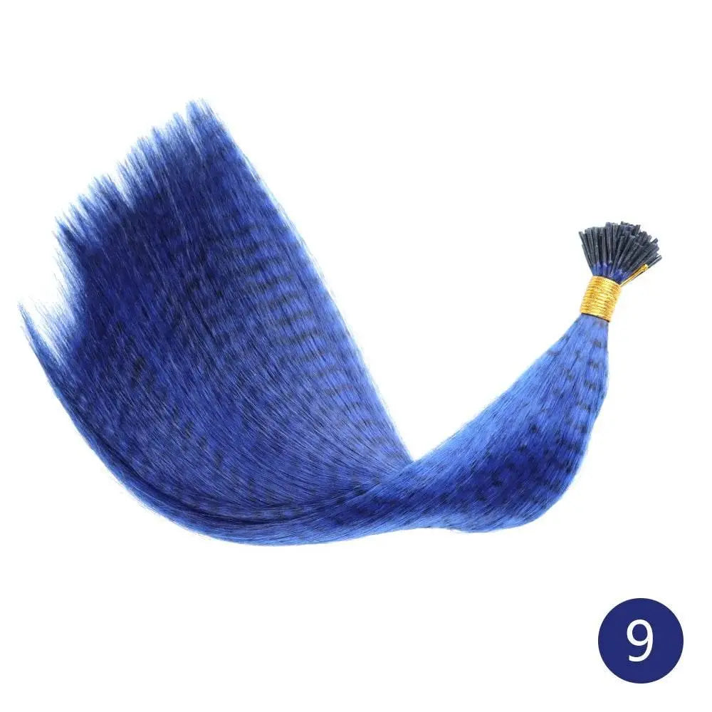 AZQUEEN Rainbow Feather Hair Extension