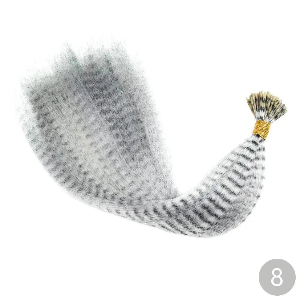 AZQUEEN Rainbow Feather Hair Extension