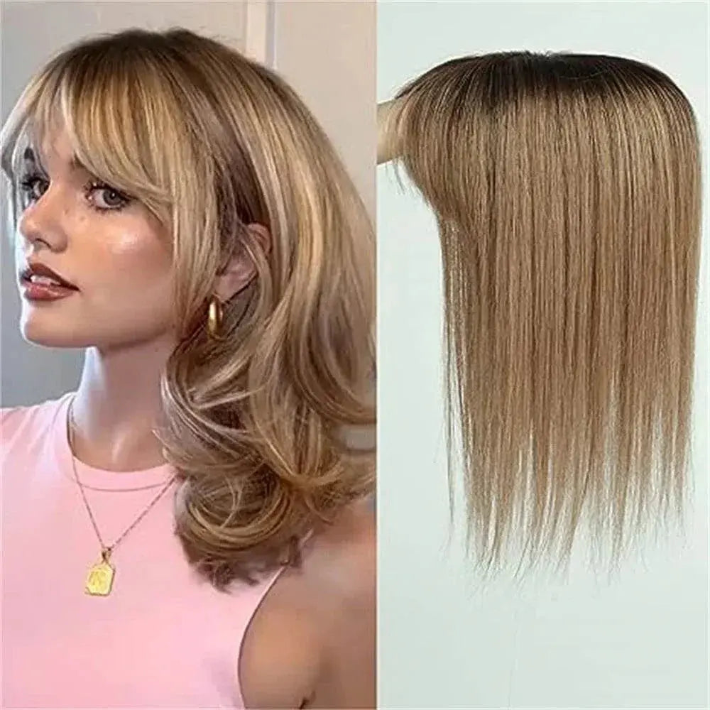 Blonde Ombre Silk Hair Topper